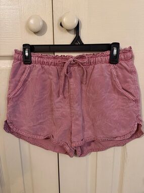 American Eagle Outfitters Mauve Drawstring Shorts